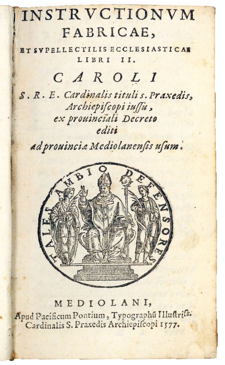 Instructionum fabricae, et supellectilis ecclesiasticae libri II