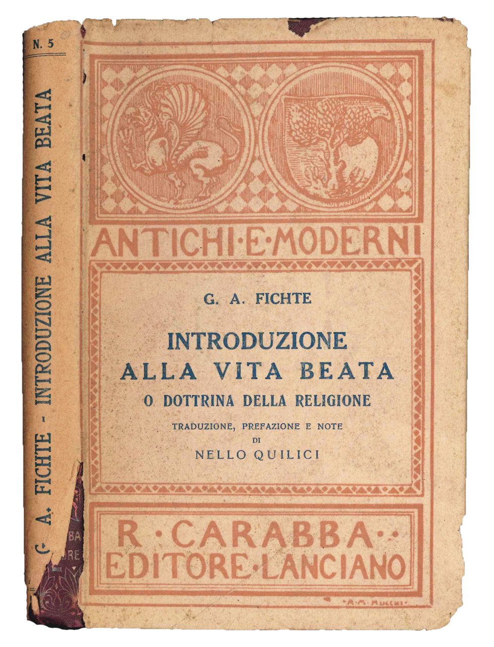 Introduzione alla vita beata o dottrina della religione. | Immagine principale