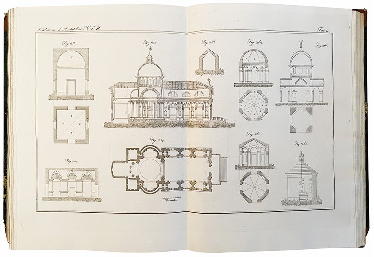 Istituzioni di architettura statica e idraulica. Volume primo [-secondo]