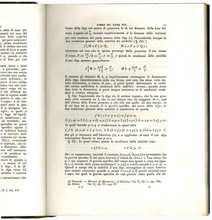 Istituzioni di architettura statica e idraulica [...] Volume secondo