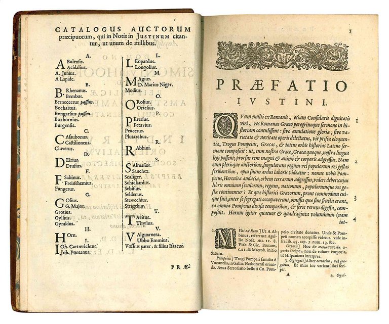 Justinus cum notis selectissimis variorum, Berneggerj, Bongarsy, Vossy, Thysy, &amp;c. …