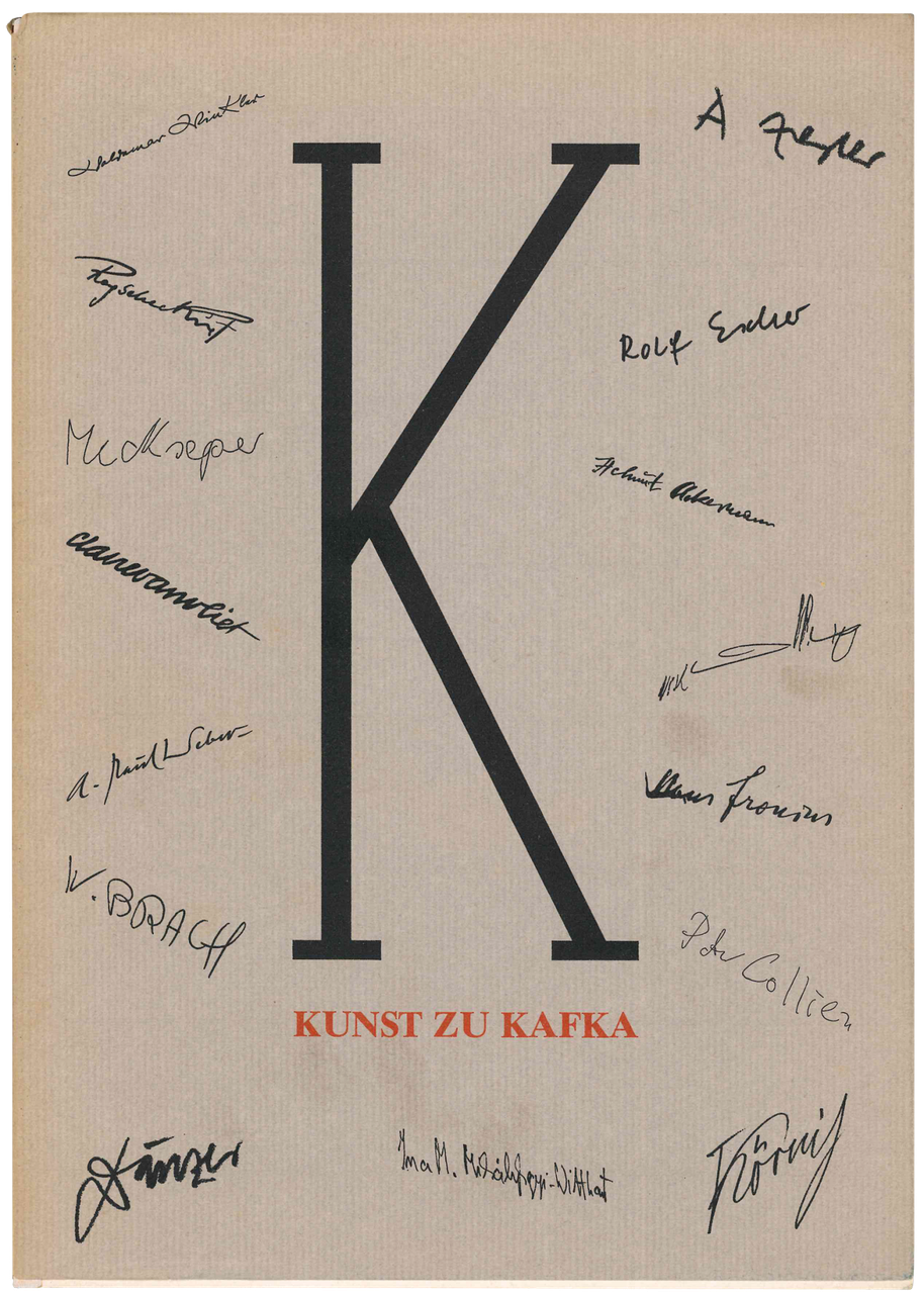 Kunst zu Kafka. Ausstellung zum 50. Todestag. Edition 1974 bücherstube … | Immagine principale