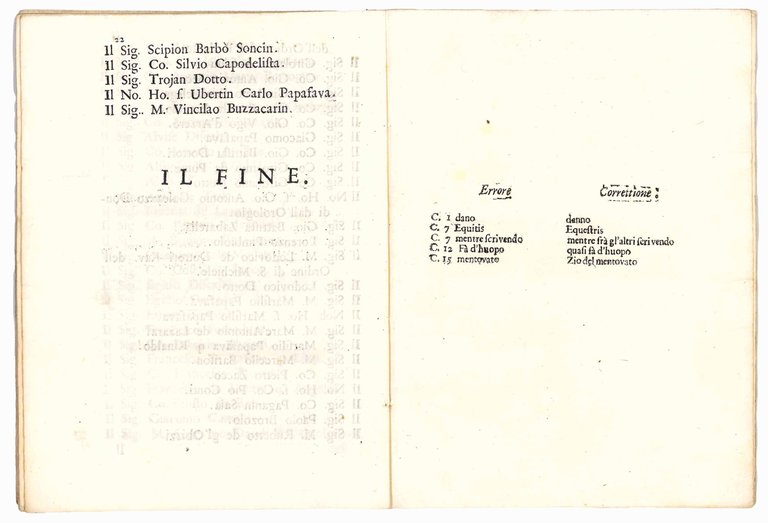 L'Accademia Delia o sia Tralcio della pianta equestre di Padova … | Immagine Gallery 4