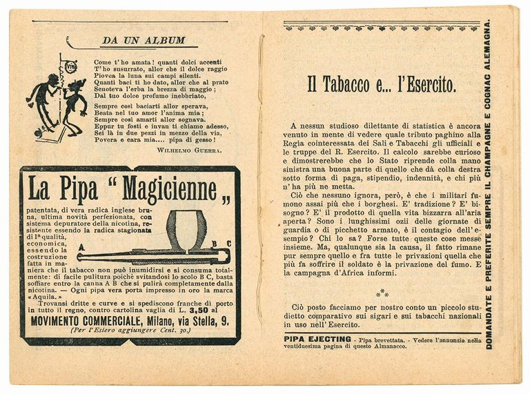 L'Almanacco del fumatore.