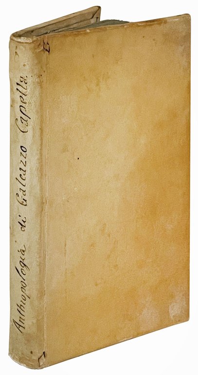 L'anthropologia di Galeazzo Capella secretario dell'Illustrissimo Signor Duca di Milano