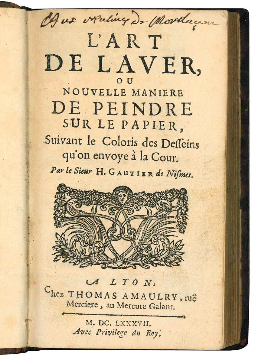 L'art de laver, ou nouvelle maniere de peindre sur le …