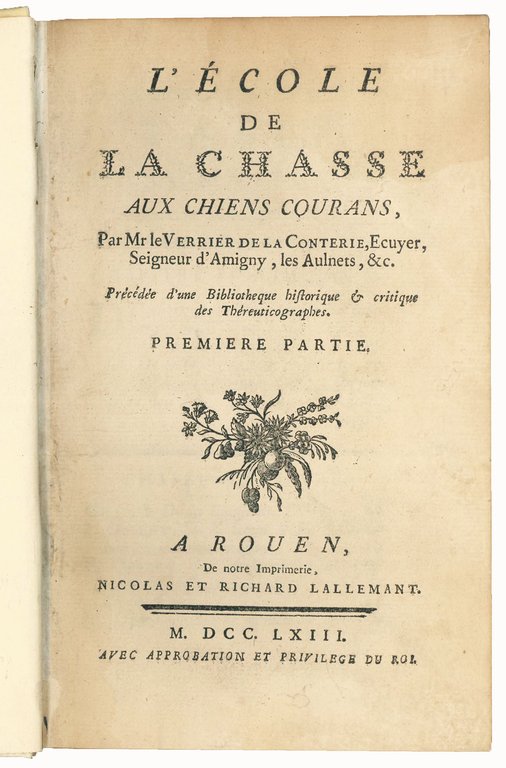 L'École de la chasse aux chiens courans, par Mr Le …