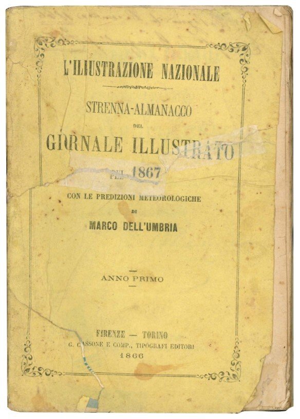 L'illustrazione nazionale: strenna almanacco del Giornale Illustrato pel 1867 con …