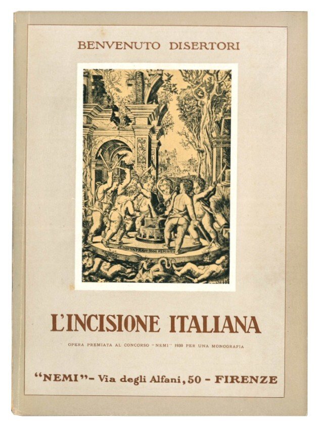 L'incisione italiana. Opera premiata al concorso "Nemi" 1930 per una …