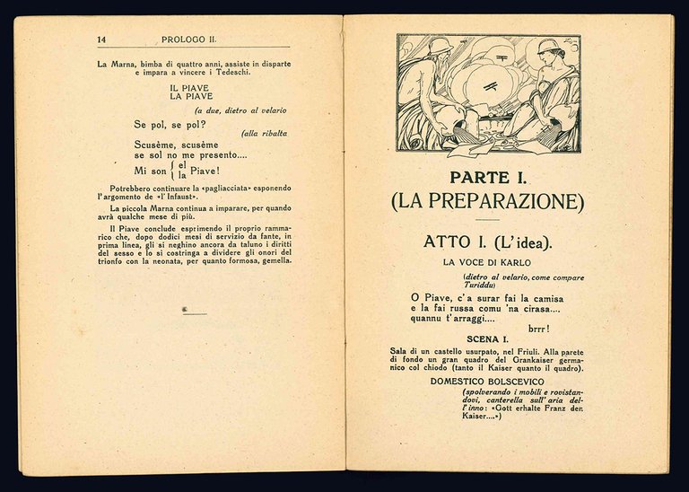 L'Infaust. Tragedia austro-ungarica di Vuolfango e l'Abbia [??] in due …