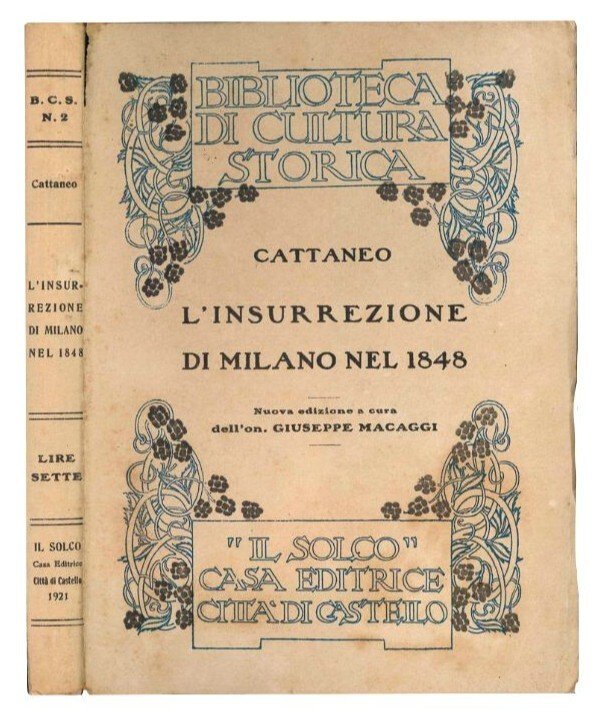 L'insurrezione di Milano nel 1848 e la successiva guerra.