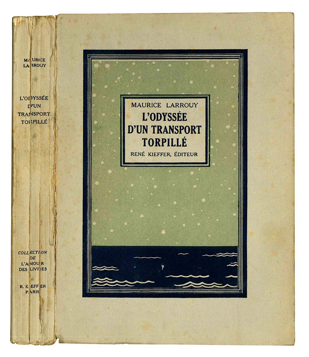 L' odyssée d'un transport torpillé. Edition revue par l'auteur.