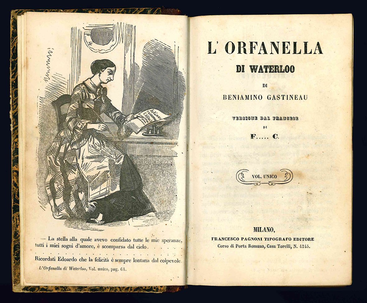 L'orfanella di Waterloo di Beniamino Gastineau versione dal francese di …