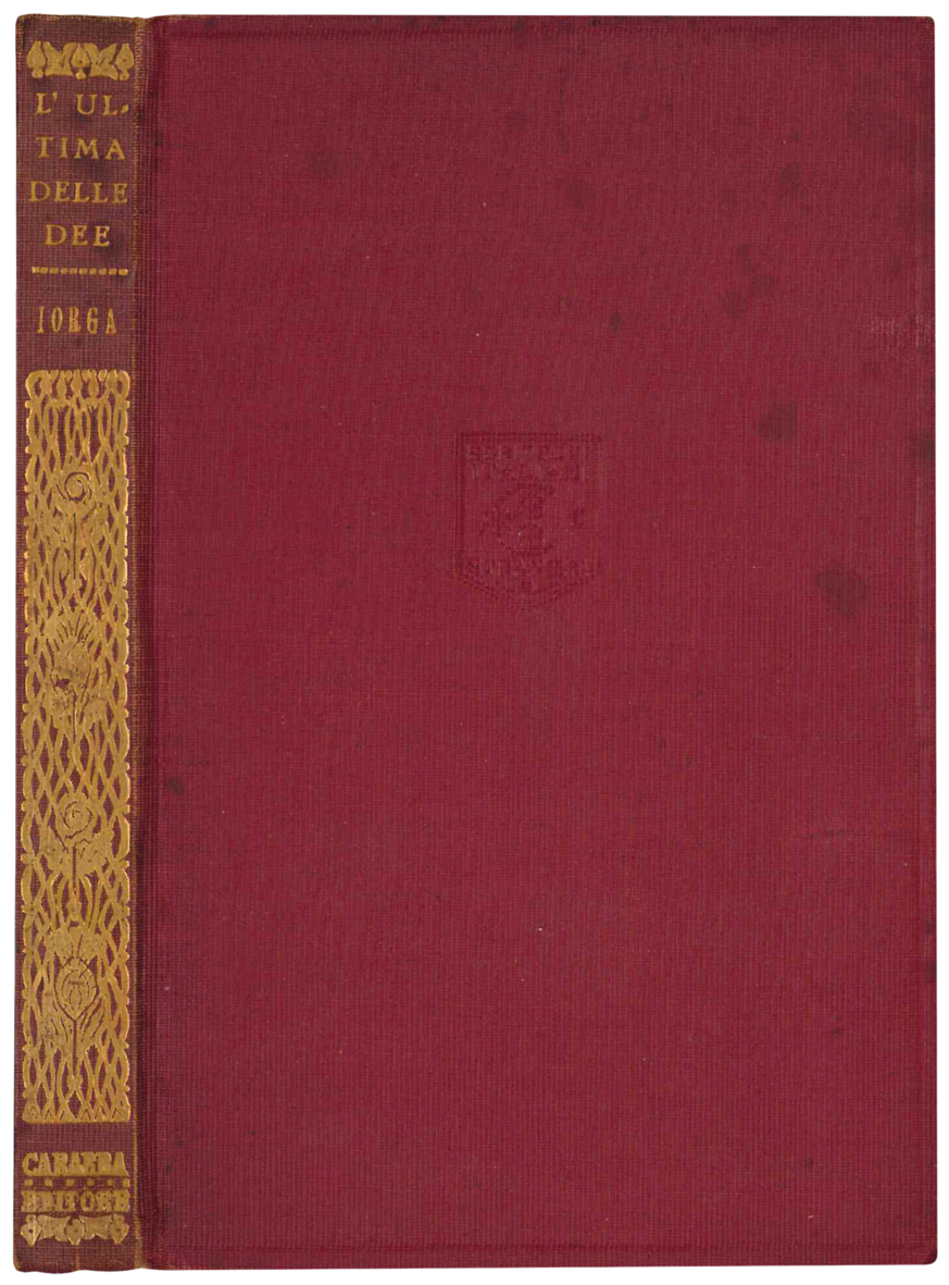 L'ultima delle dee. Tragedia. Traduzione di G. Lupi e A. … | Immagine principale