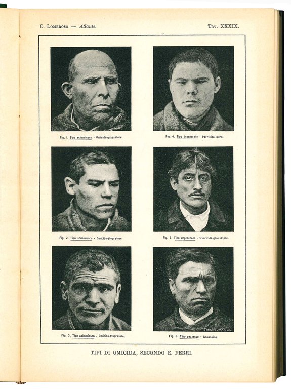 L'uomo delinquente in rapporto all'antropologia, alla giurisprudenza ed alla psichiatria. …