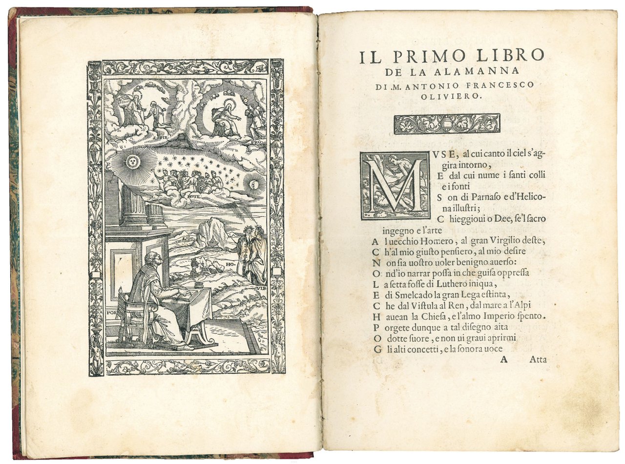 La Alamanna di M. Antonio Francesco Oliviero Vicentino