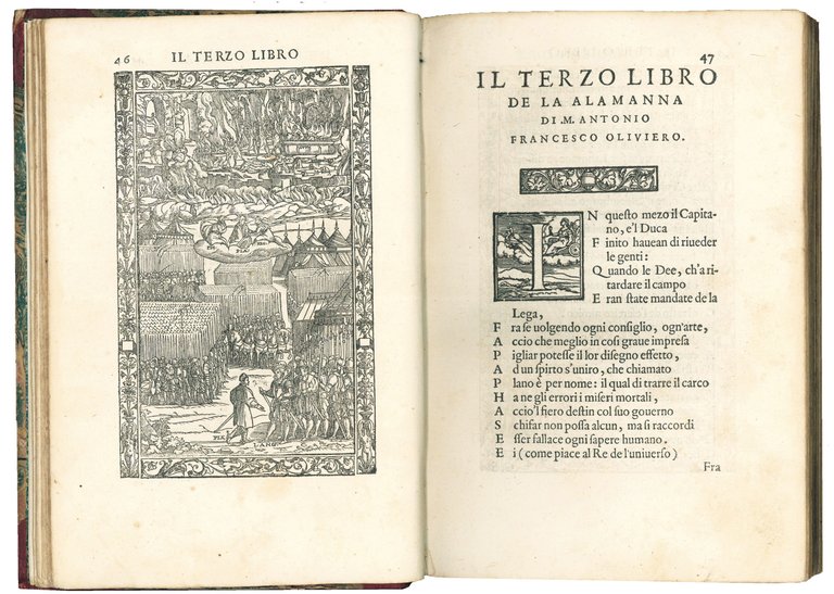 La Alamanna di M. Antonio Francesco Oliviero Vicentino