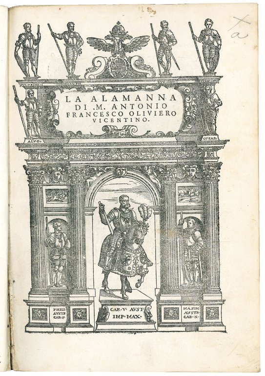 La Alamanna di M. Antonio Francesco Oliviero Vicentino