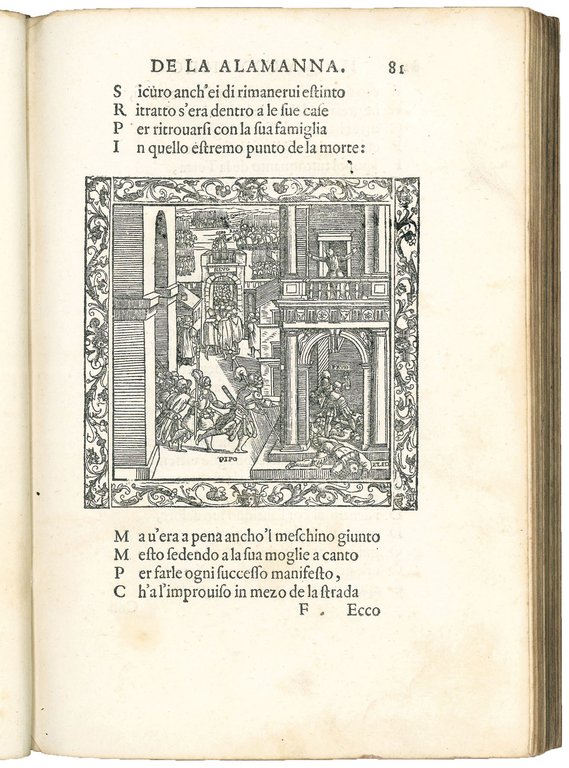 La Alamanna di M. Antonio Francesco Oliviero Vicentino