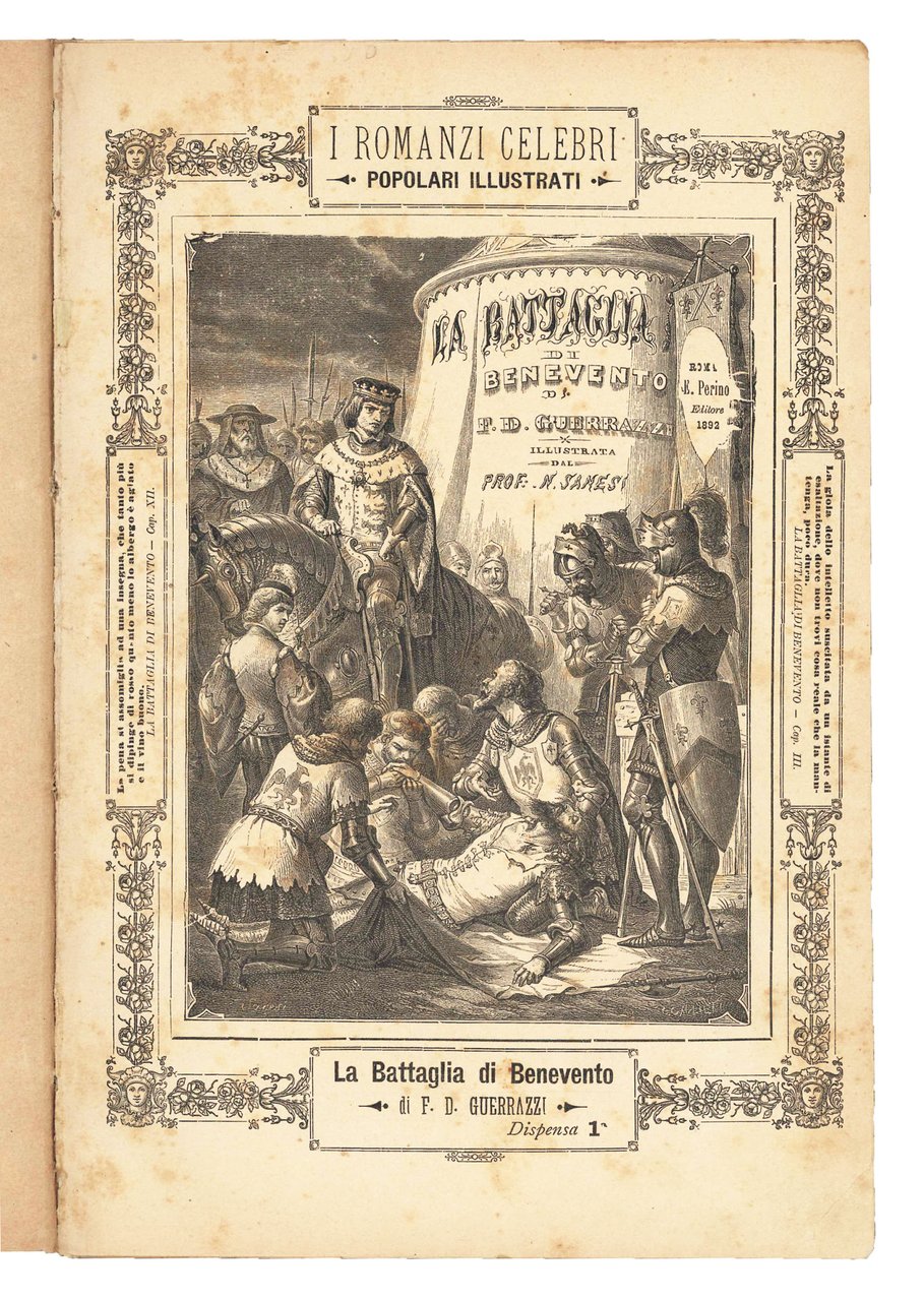 La battaglia di Benevento. Romanzo storico. | Immagine principale