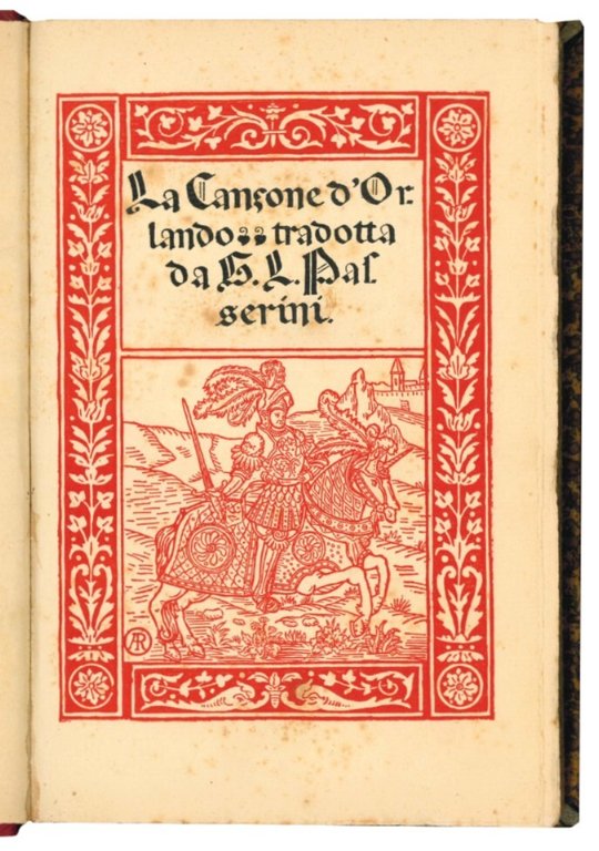 La canzone d'Orlando.