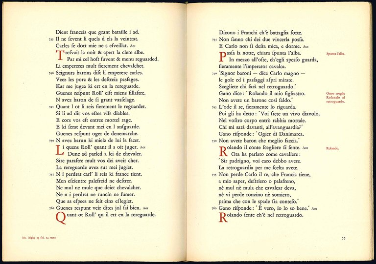 La canzone di Rolando nel testo di Oxford Ms. Digby …