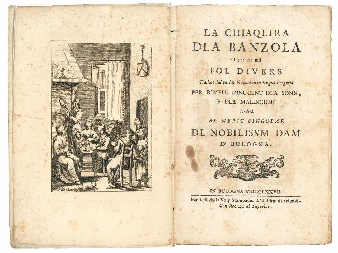 La chiaqlira dla banzola o per dir mii fol divers …
