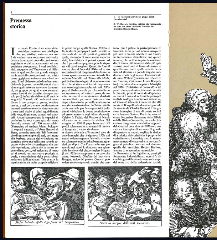 La corale Rossini. 1887-1987.