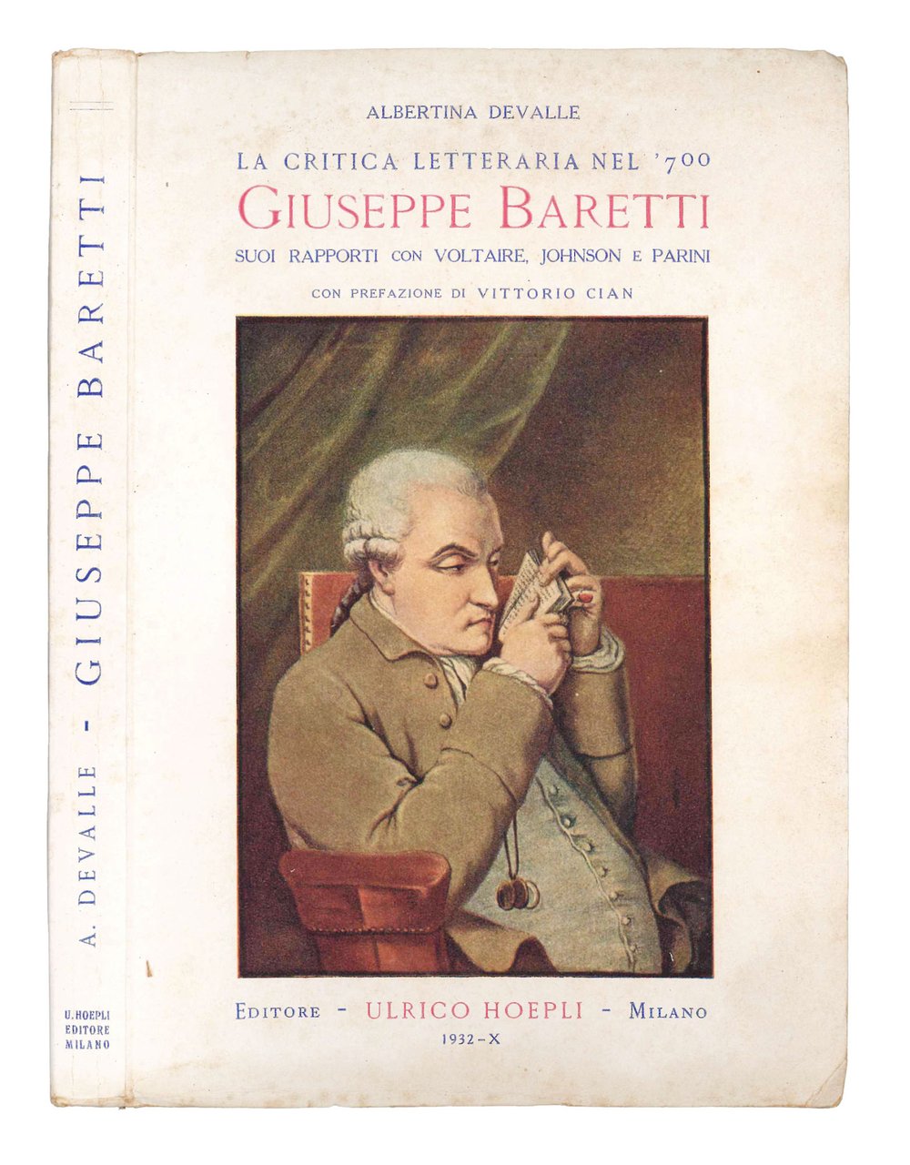 La critica letteraria nel '700. Giuseppe Baretti: suoi rapporti con …