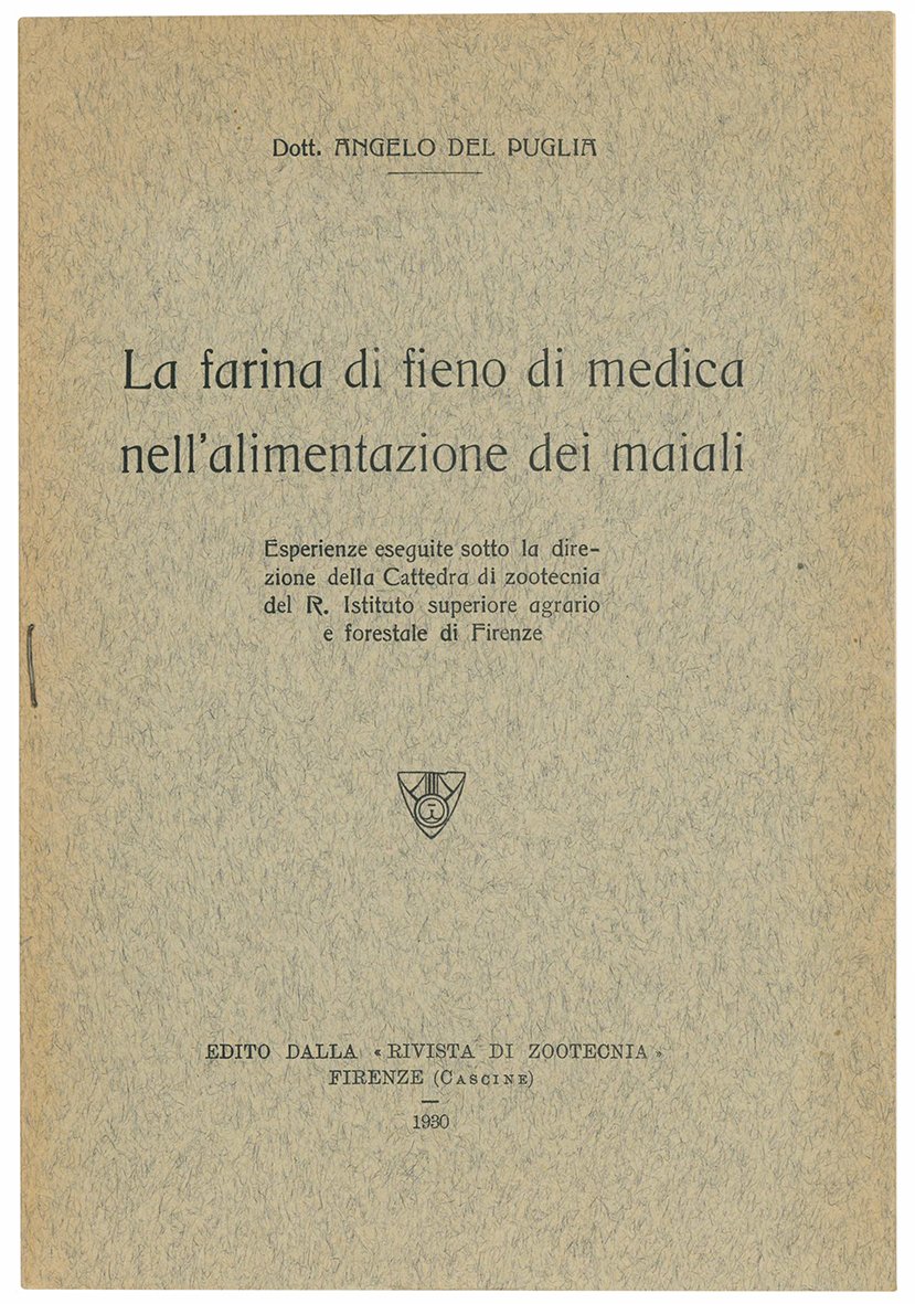 La farina di fieno di medica nell'alimentazione dei maiali. Esperienze …