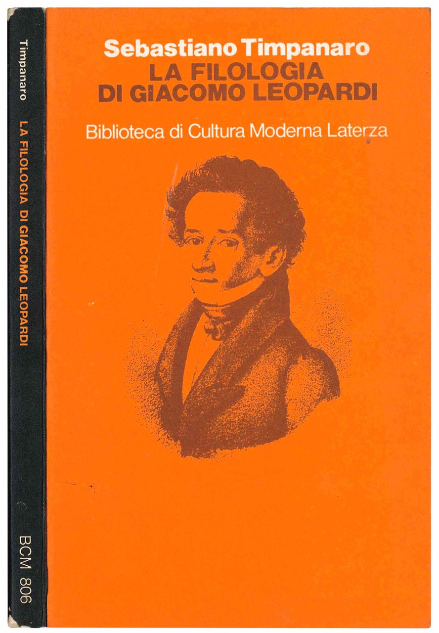 La filologia di Giacomo Leopardi. | Immagine principale