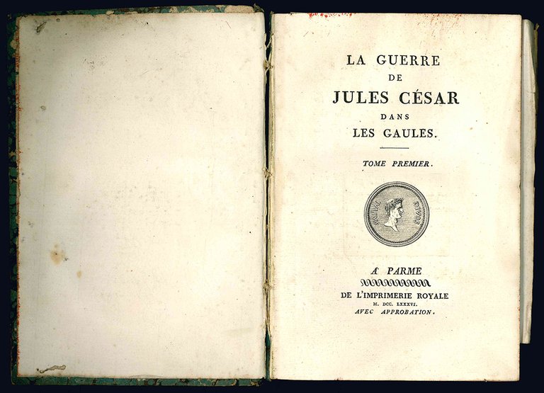 La guerre de Jules César dans les Gaules. Tome premier …
