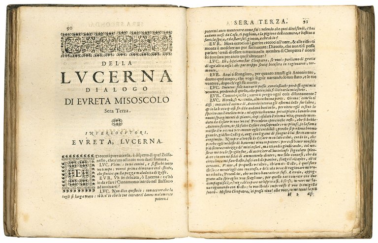La lucerna di Eureta Misoscolo Academico Filarmonico in questa ultima …