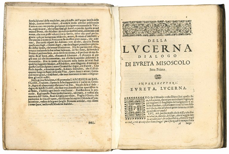 La lucerna di Eureta Misoscolo Academico Filarmonico in questa ultima …