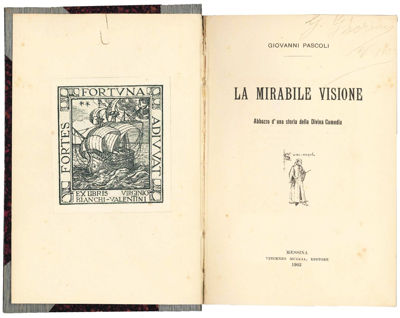 La mirabile visione. Abbozzo d'una storia della Divina Commedia