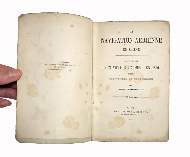 La navigation aérienne en Chine. Relation d'un voyage accompli en … | Immagine Gallery 4