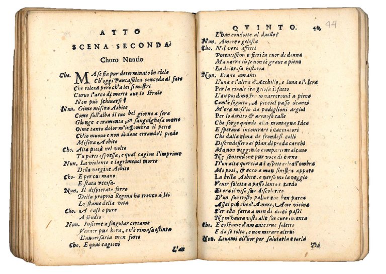 La Pentesilea tragedia. Di Francesco Bracciolini. All'Illustrissimo & Reverendissimo Signore …