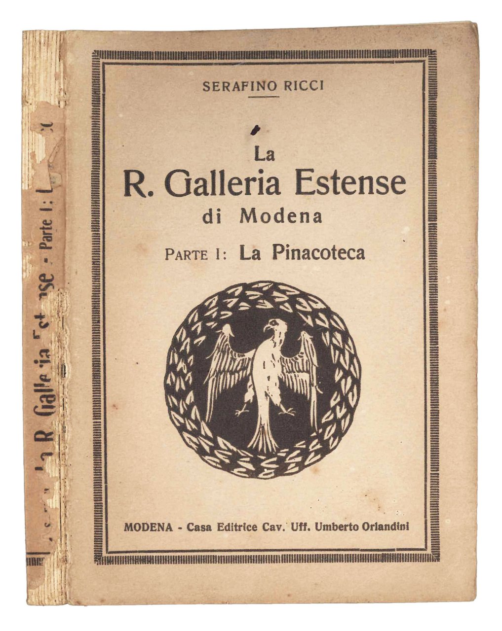 La R. Galleria Estense di Modena. Parte I: La Pinacoteca. | Immagine principale