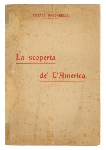 La scoperta de l'America.