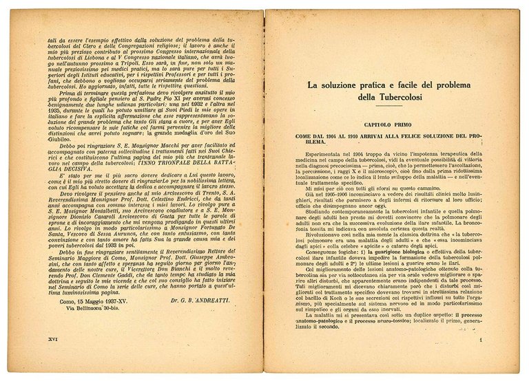 La soluzione pratica e facile del problema della tubercolosi del …