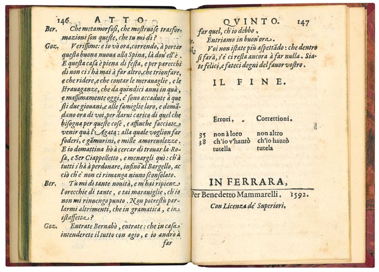 La spina comedia del Sig: Cavaliere Lionardo Salviati, all'Illustriss.mo Sig: …