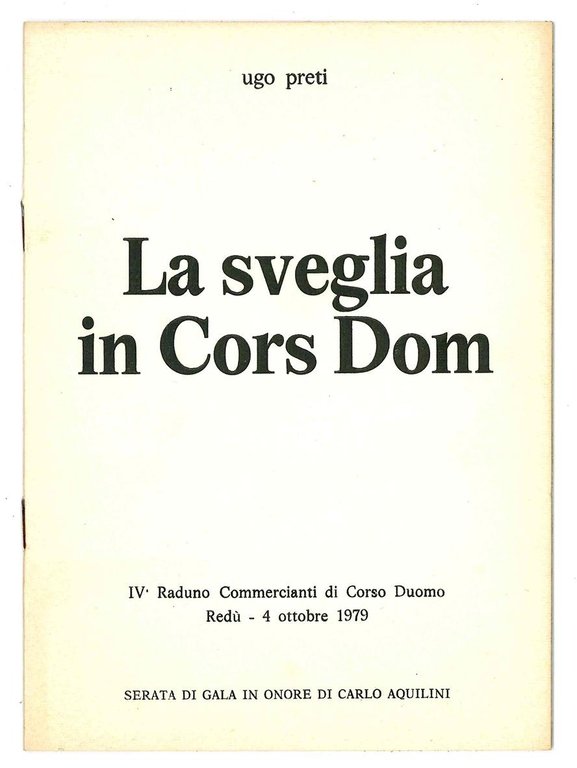 La sveglia in Cors Dom. IV^ Raduno Commercianti di Corso … | Immagine Gallery 1