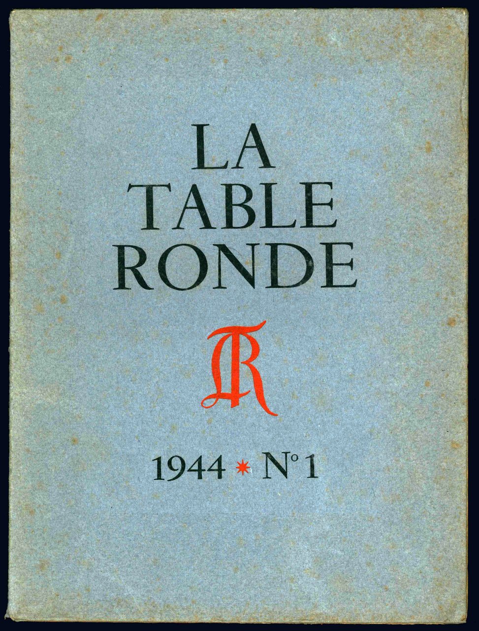 La Table Ronde. 1944 N^1.