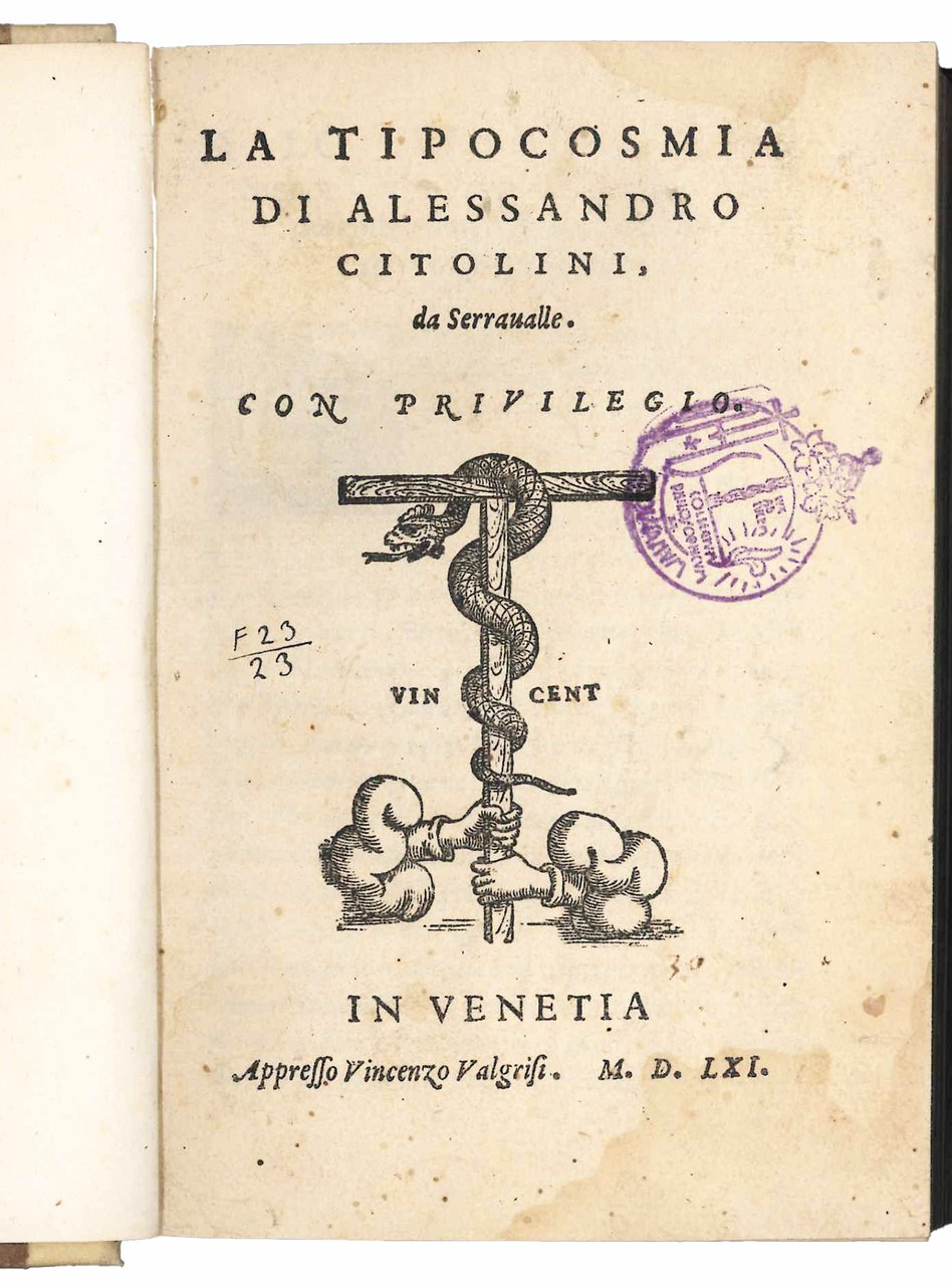 La tipocosmia di Alessandro Citolini | Immagine principale