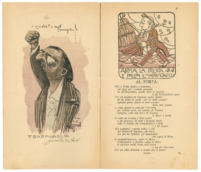 La trave. Dramma navarcale del "Pupazzetto". (Supplemento al N. 2 …