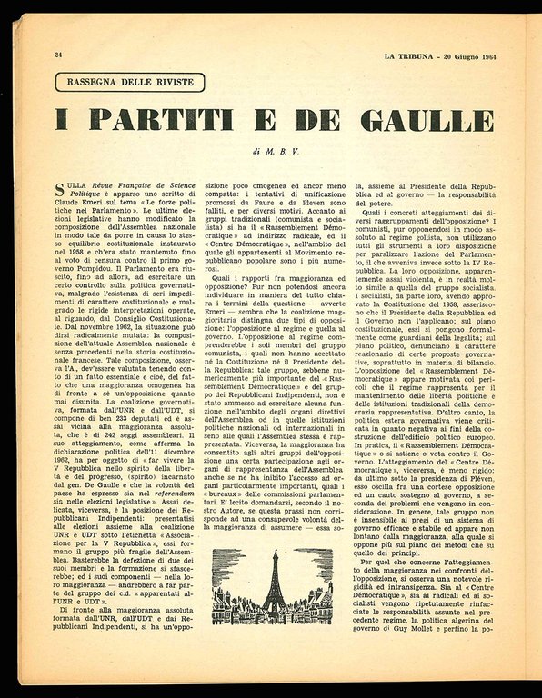 La Tribuna. Quindicinale di politica e attualità. Anno IX - …