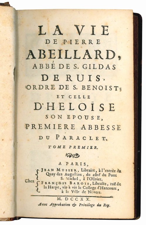 La vie de Pierre Abeillard, abbe de S. Gildas de …