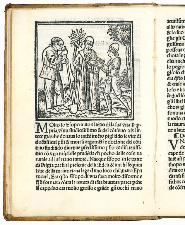 La vita di Esopo historiata. Colophon: Stampata in Venetia per …