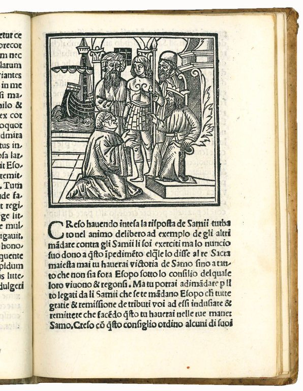 La vita di Esopo historiata. Colophon: Stampata in Venetia per …