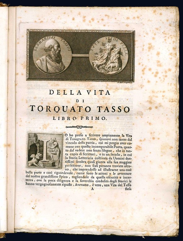 La vita di Torquato Tasso scritta dall'Abate Pierantonio Serassi e …